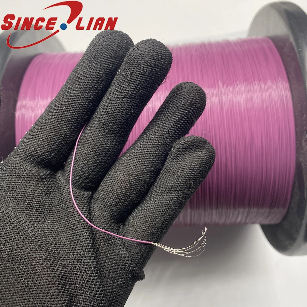 30AWG Ultra-fine Tinned Copper Wire Fine Telflon High Temperature Stranded OK Wire 7/0.1mm OD 0.53mm Compensation Wire