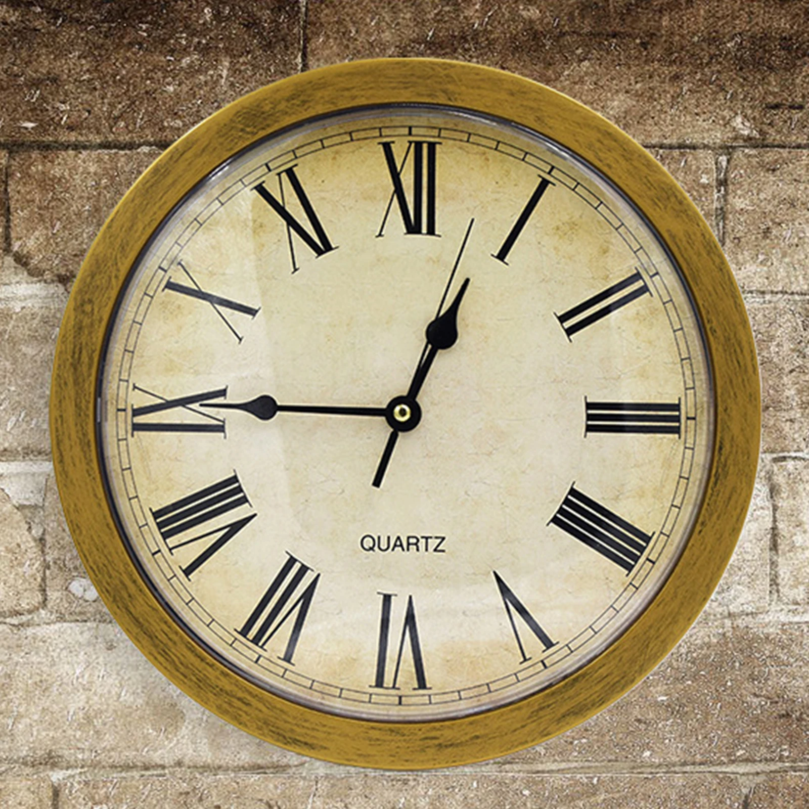 Wall Clock with Hidden Safe 10-Inch Creative Wall Clock Hidden Safe Box Wall Clock Safety Box for Cash Jewelry Keys Valueables