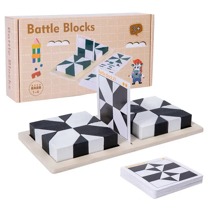 Children's Puzzle Hidden Block Puzzle Toys Spatial Thinking and Imagination Training Parent-child Interactive Tabletop Games