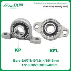 1/5pcs Zinc Alloy Pillow Block Bearing KFL08 KFL000 KFL001 KFL002 KFL003 KFL004 Bore 5mm-40mm Mini Bearings