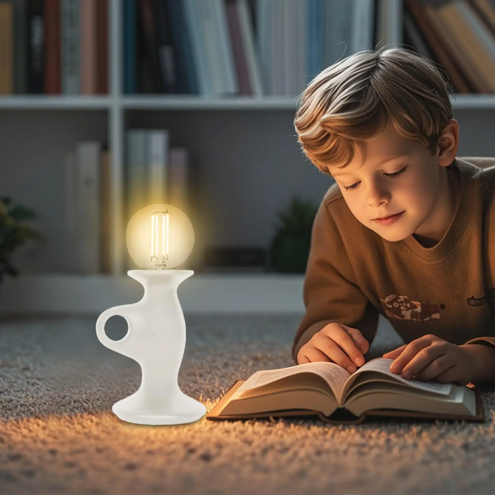 مصباح كلاسيكي شمعة ضوء الجدول مصباح ديكور الرجعية الإضاءة المحيطة عكس الضوء ديكور المنزل ل منضدة غرفة نوم عيد ميلاد مطعم #3