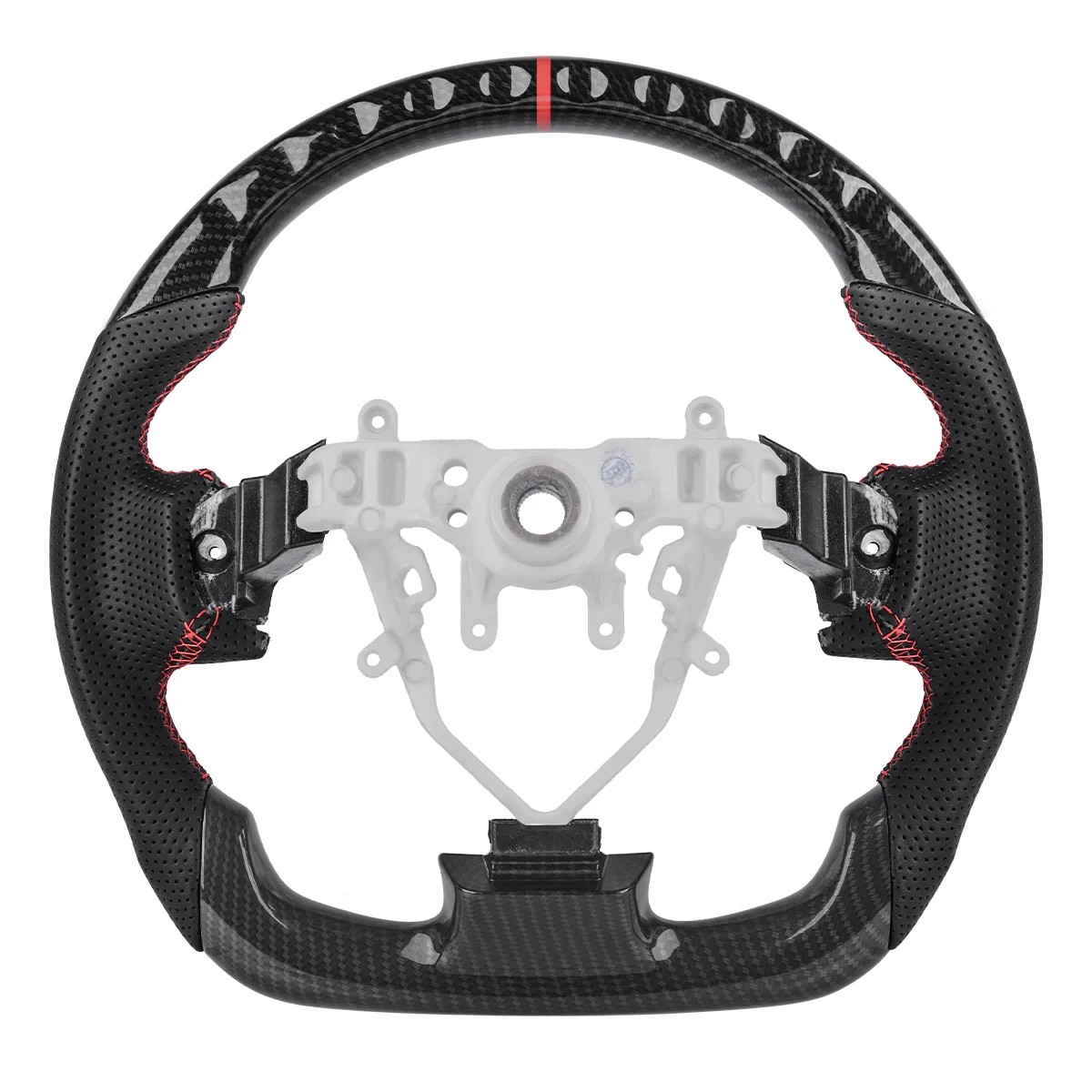 Hydro Print Car Carbon Fiber Steering Wheel For Subaru WRX 2008 2009 2010 2011 2012 2013 2014 Racing Sport Wheel Car Accessories