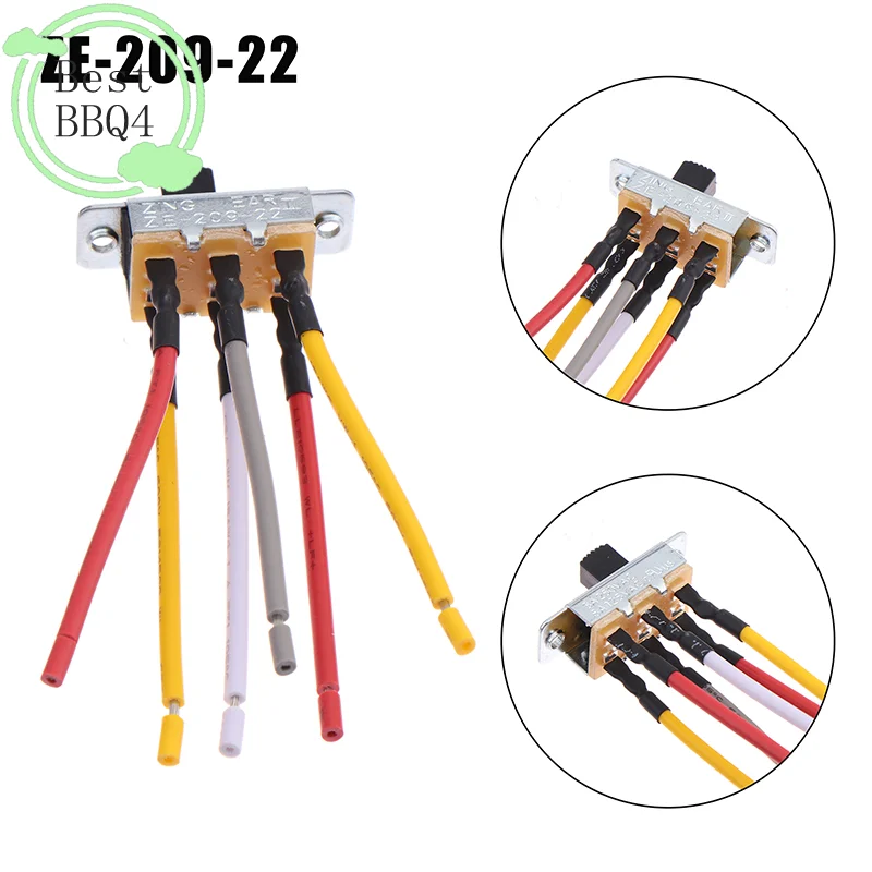

(BBQ4)1Pc Double Rows Reverse Direction 6 Pin 3 Gears Switch ZE-209-22 For Ceiling Fan