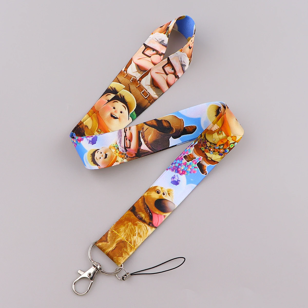 

Adventure Animated Movies Lanyard For Keys ID Card Cover Badge Holder Lariat Mobile Phone Charm Accessories Neck Straps Keychain
