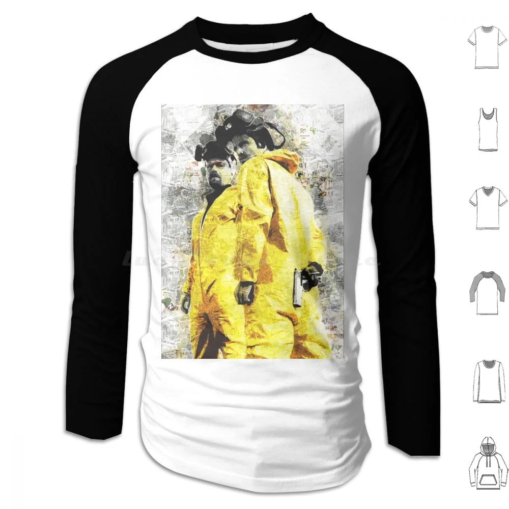 1 Hoodies Long Sleeve Walter White Jesse Pinkman Heisenberg Tv Show American Fan Tv Show Walter Tv Shows Jesse