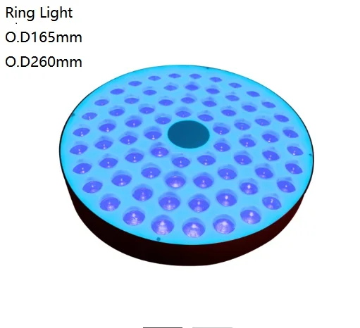 

Ring Light High Illumination Ring Light Industrial Light Machine Vision Illumination O.D165 Gear Missing Detection