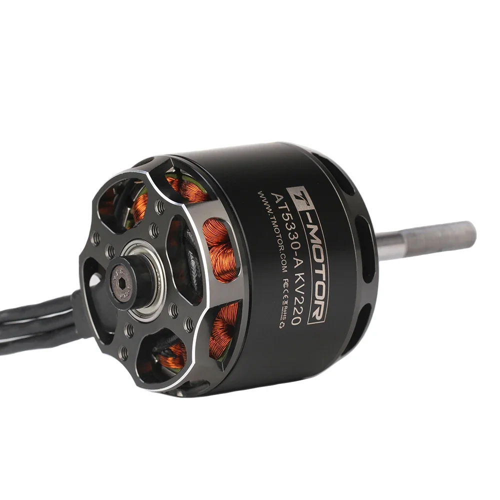 T-motor AT Series AT5330 KV220 AT5330-A Brushless Motor Outrunner 12S For Fixed Wing RC Racing Drone VTOL