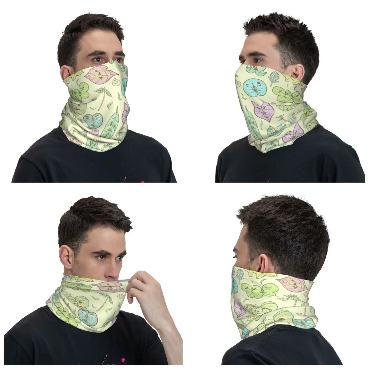 Legend Of Zeldas Neck Gaiter Men Women UV Face Shield Winter Anime Game Koroks Bandana Scarf for Cycling