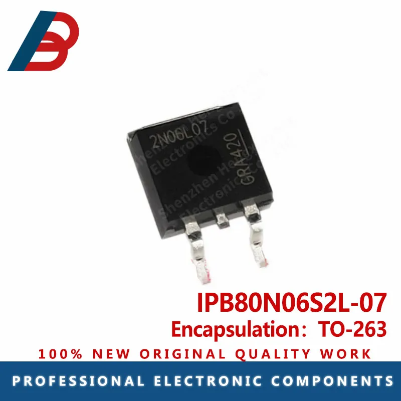 5PCS IPB80N06S2L-07 2N06L07 TO 263 MOSFET 55V80A