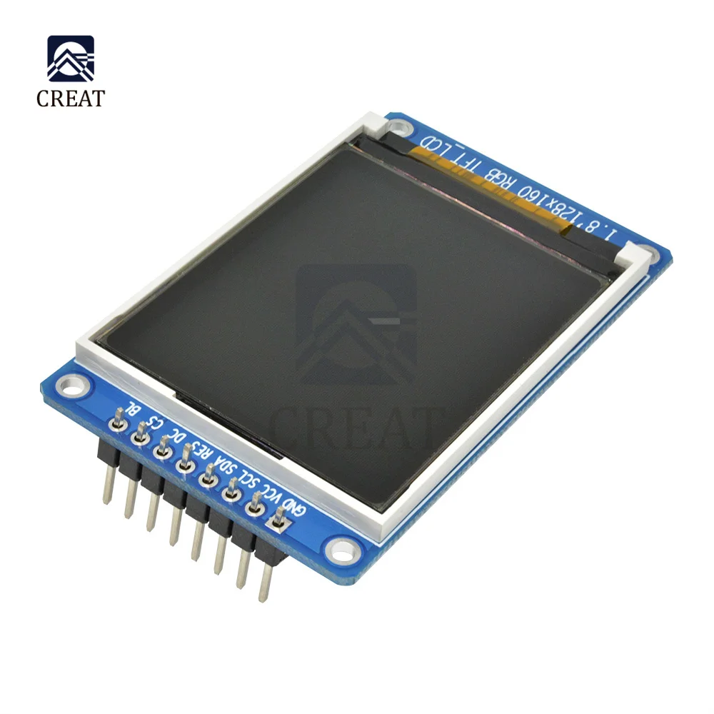 0.96 1.3 1.44 1.8 Inch Serial 128*128 128*160 80*160 240*240 65K spi Full Color Tft Ips Lcd Display Module Board Vervangen Oled