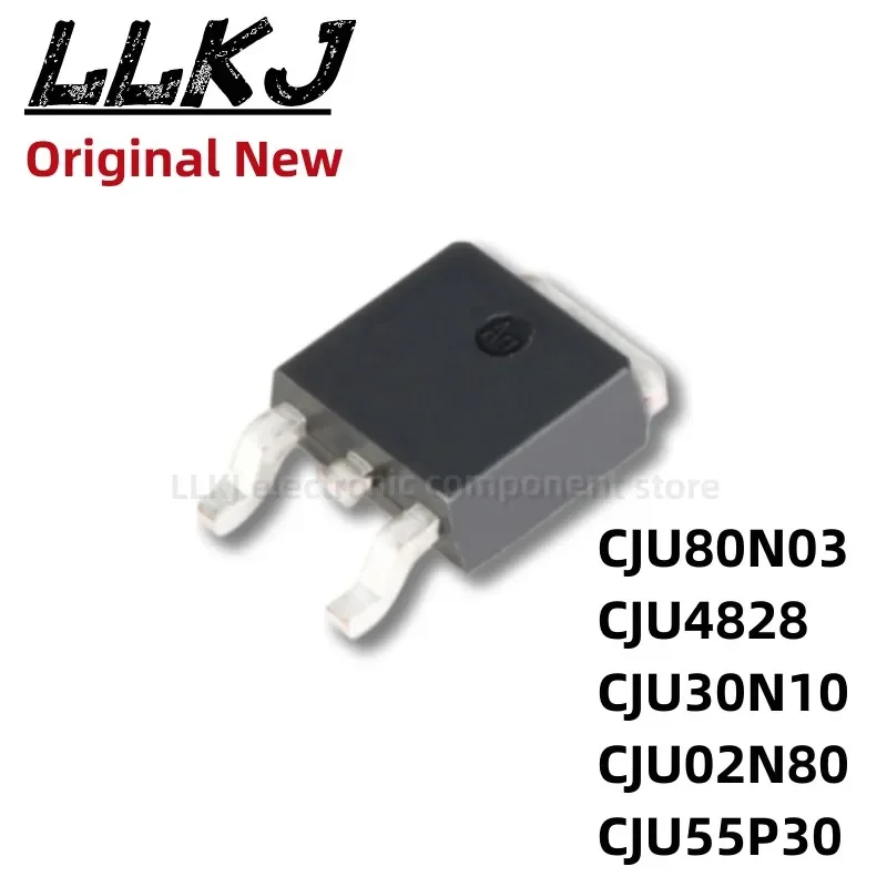 1pcs CJU80N03 CJU4828 CJU30N10 CJU02N80 CJU55P30 TO252 MOS Fet