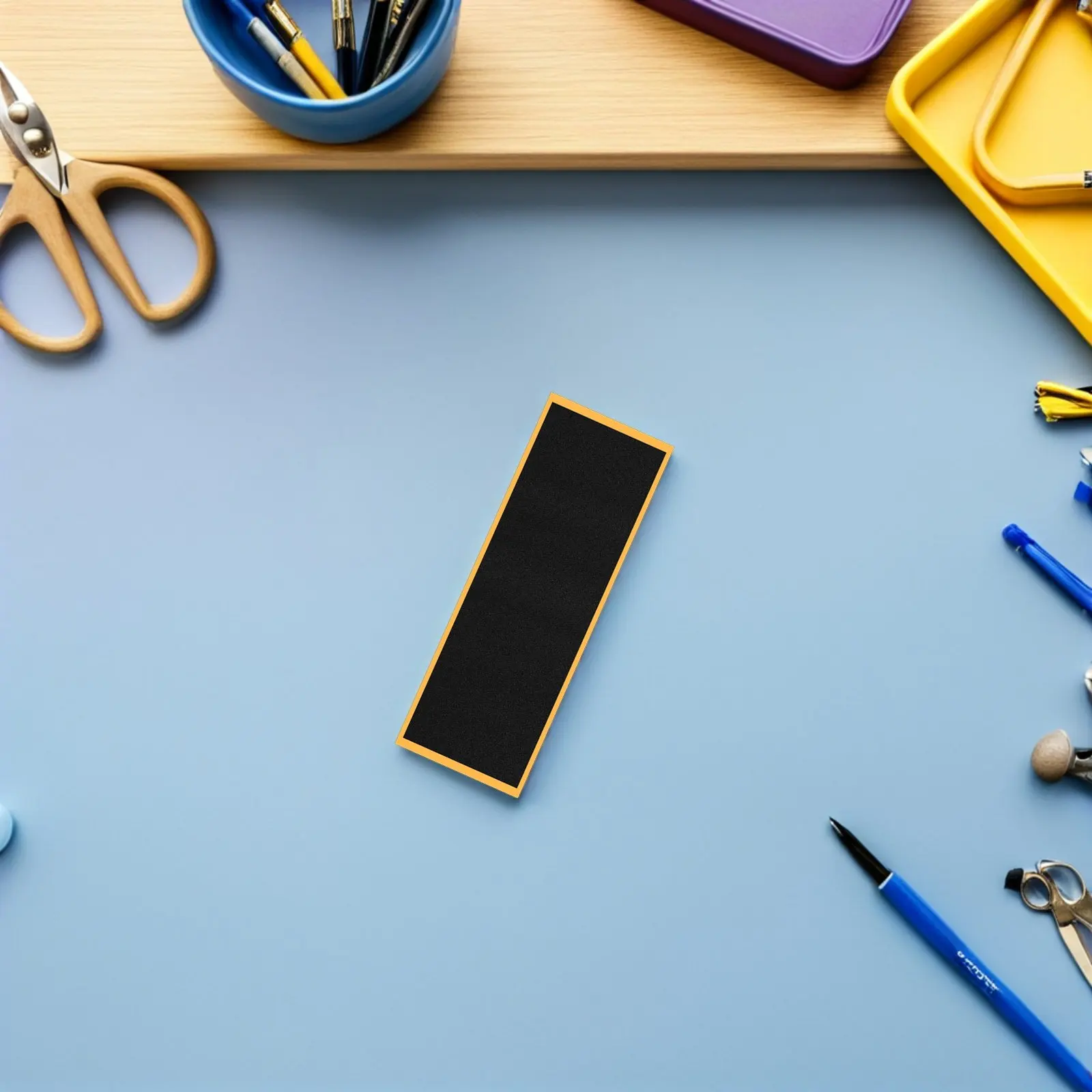 16pcs Fingerboard Grip Tape 38Mm X 110Mm Non Slip Foam Traction Pad Soft Matte Surface High Friction For Mini Skateboard