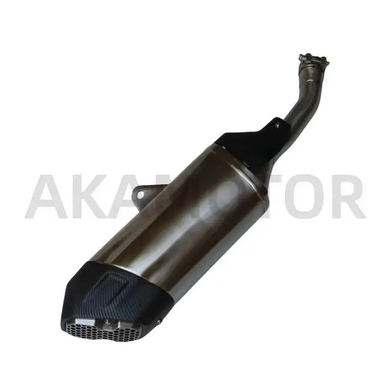 Muffler Exhaust Pipe Rear Section For Loncin Voge 525ac Lx500-s