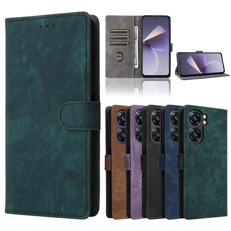 For Oukitel C58 Pro Protective Business Leather Magnetic Phone Case for Oukitel C58 Phone Case