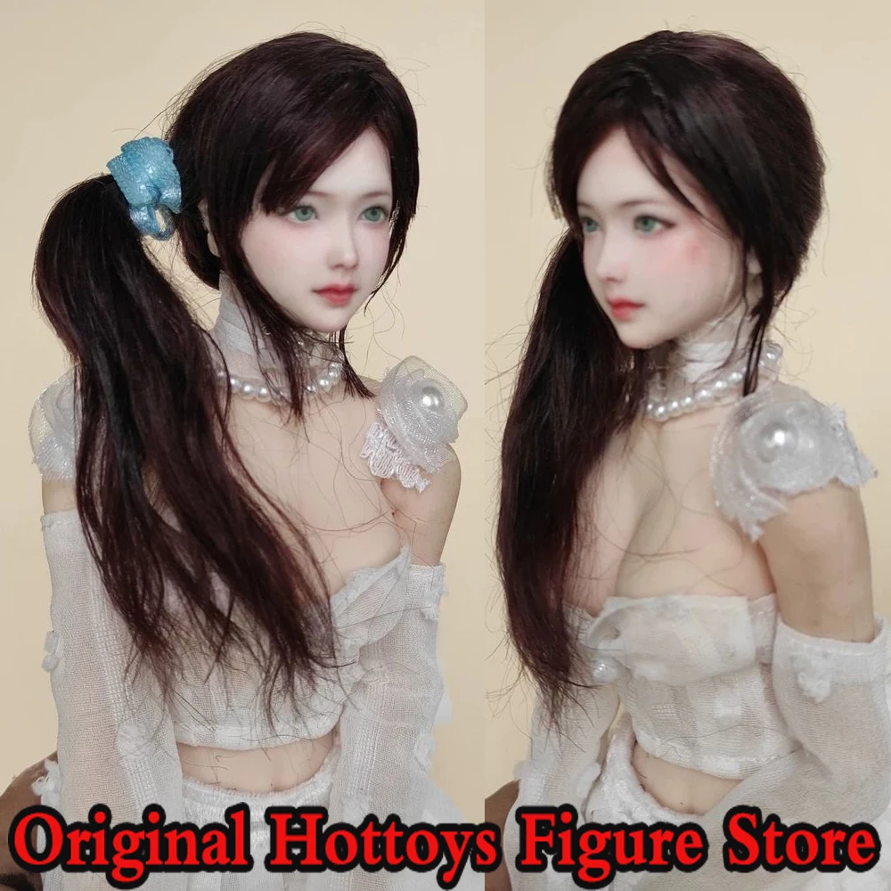 1/6 Scale Female Soldier Scene Accessory Handmade Wigs Series Ponytail Hair Cover For 12-inches Action Figure Model Toys