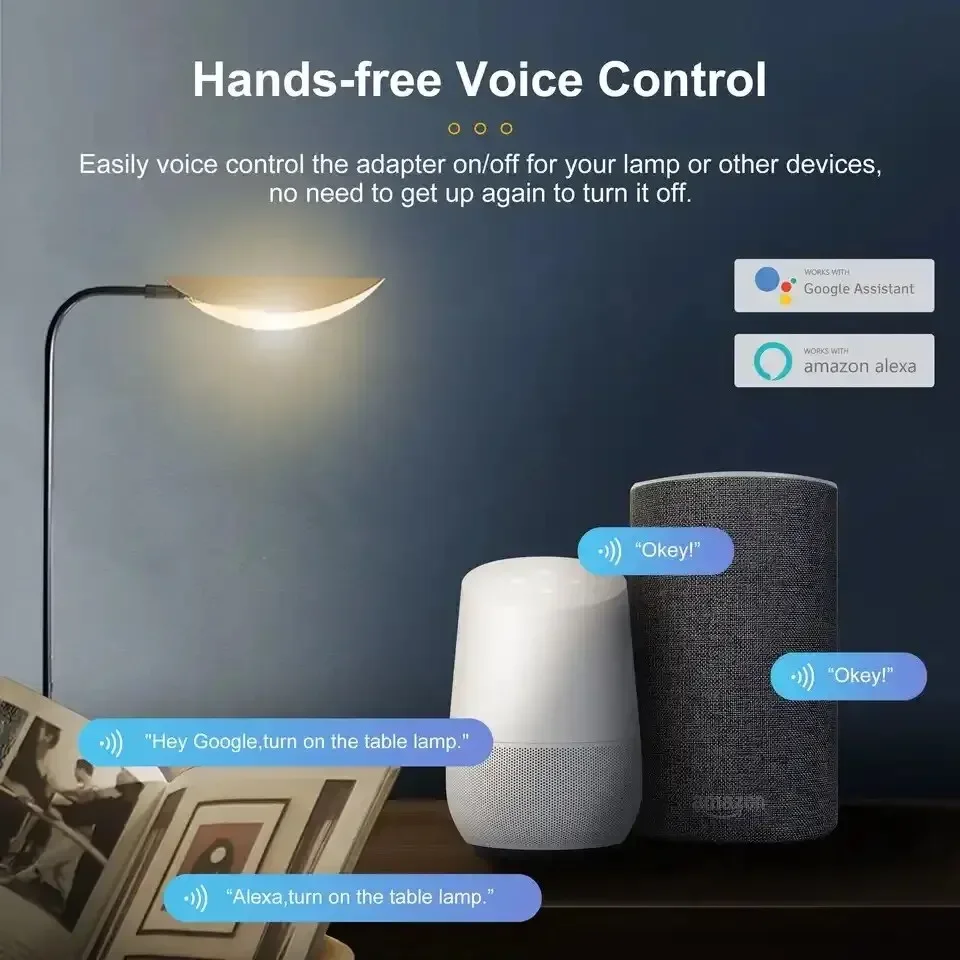 อะแดปเตอร์อะแดปเตอร์ Micro USB อัจฉริยะ 5V WiFi Mini USB Power Adapter ทํางานร่วมกับ Tuya Alexa เฮ้ Google Alice สําหรับ Smart Home