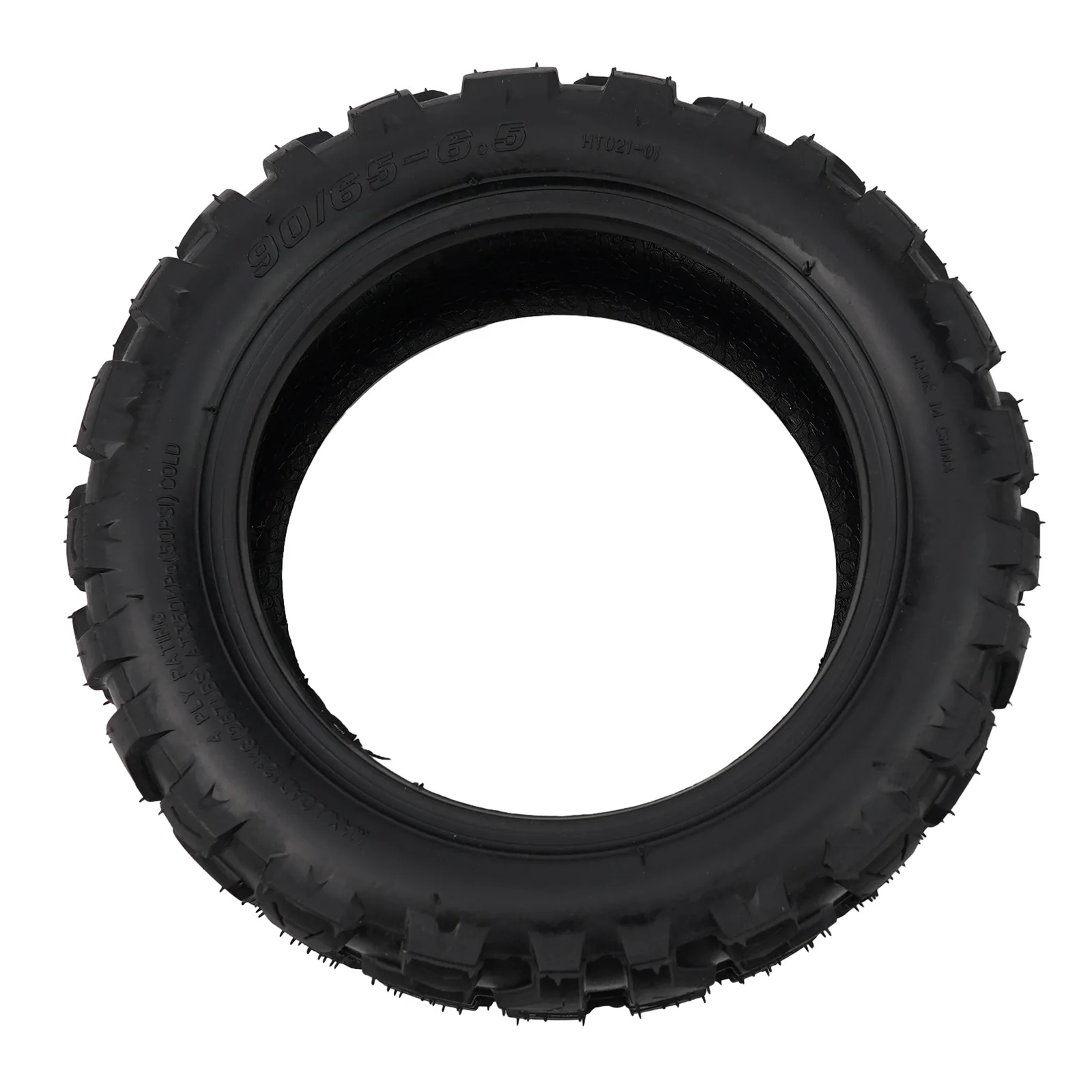 

11 Inch Tubeless Tyre Tubeless Tyre 90/65-6.5 About 1235g Black Electric Scooter For Zero 11x Rubber Tubeless Tyre