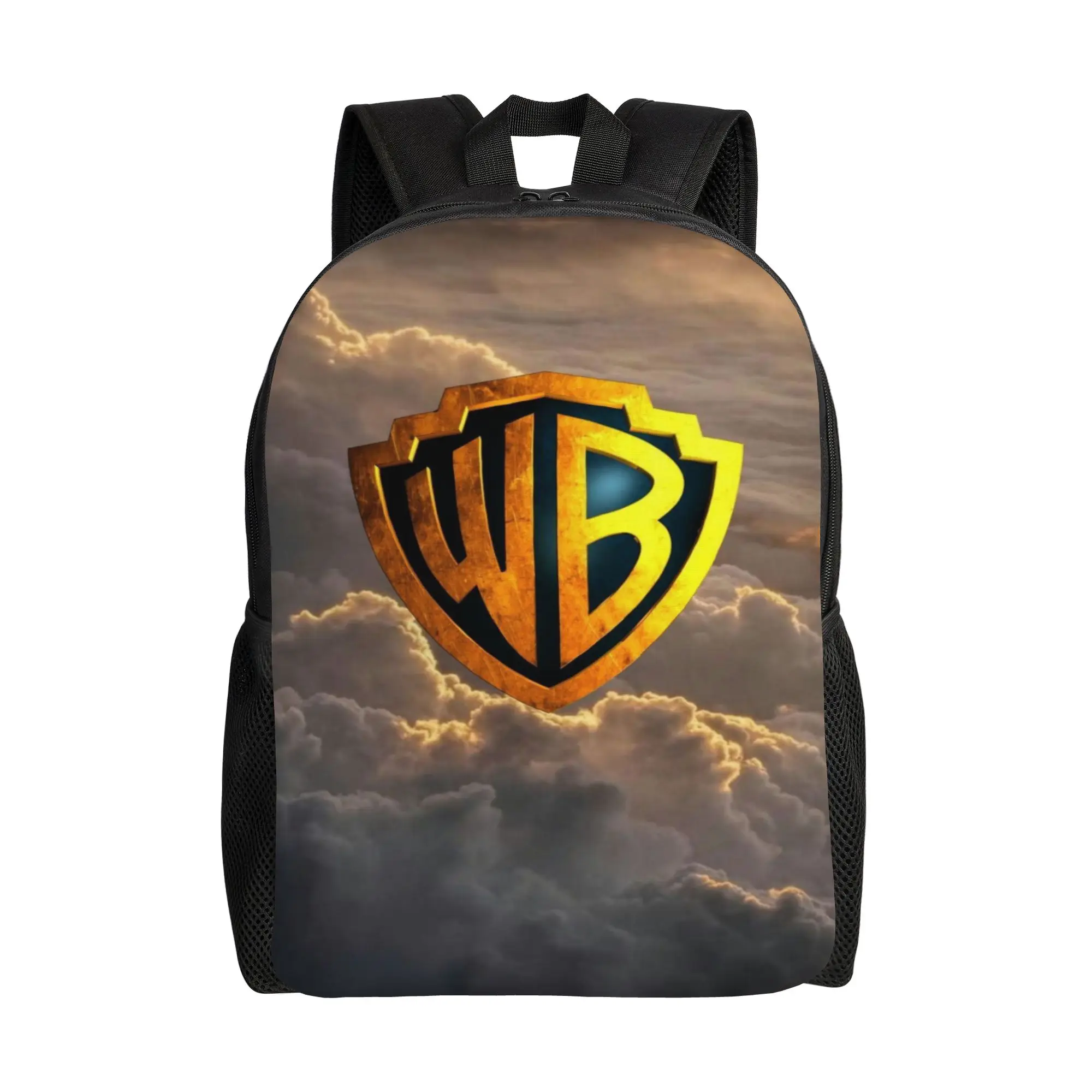 Handbag Back to school season Warner Bros Cloud Superman Background  Casual Backpack