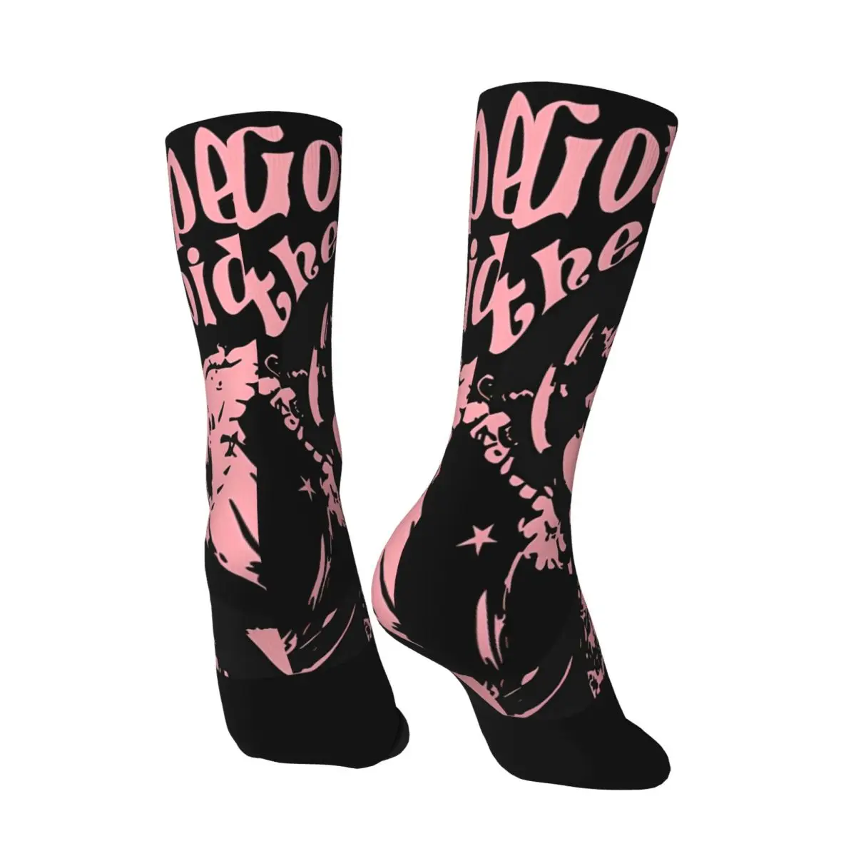 Chaussettes de compression vintage drôles et heureuses pour hommes, Harajuku, Melanie, Martinez, Hip Hop, motif fantaisie, cadeau de chaussettes Crew Elin, magnifiques chaussettes