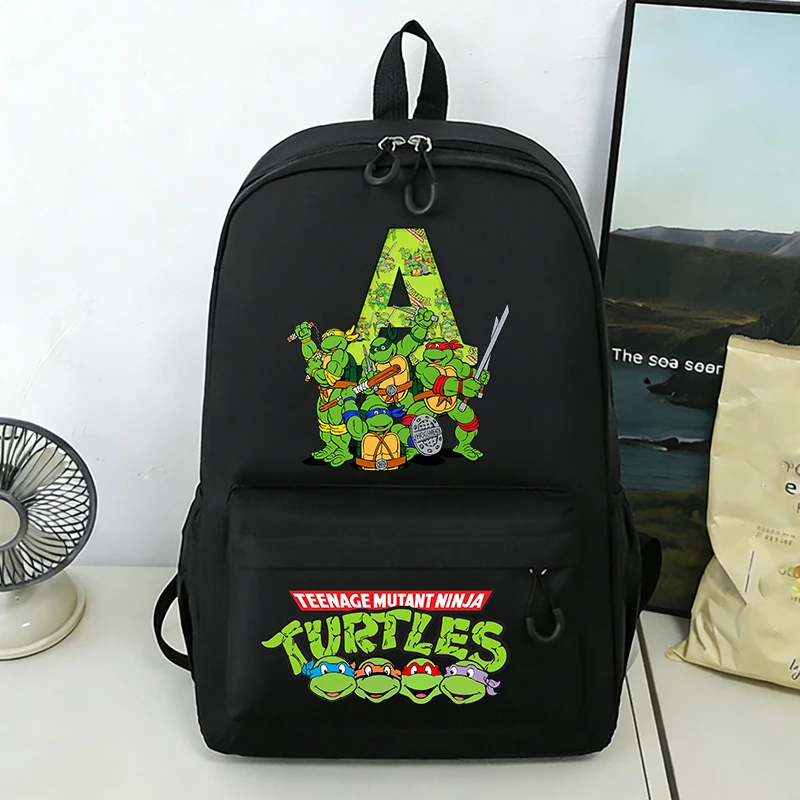 

Рюкзаки Teenage Mutant Ninja Turtles, большие школьные сумки в стиле аниме, школьные сумки с героями мультфильмов, сумки на плечо для мальчиков и девочек, канцелярские принадлежности