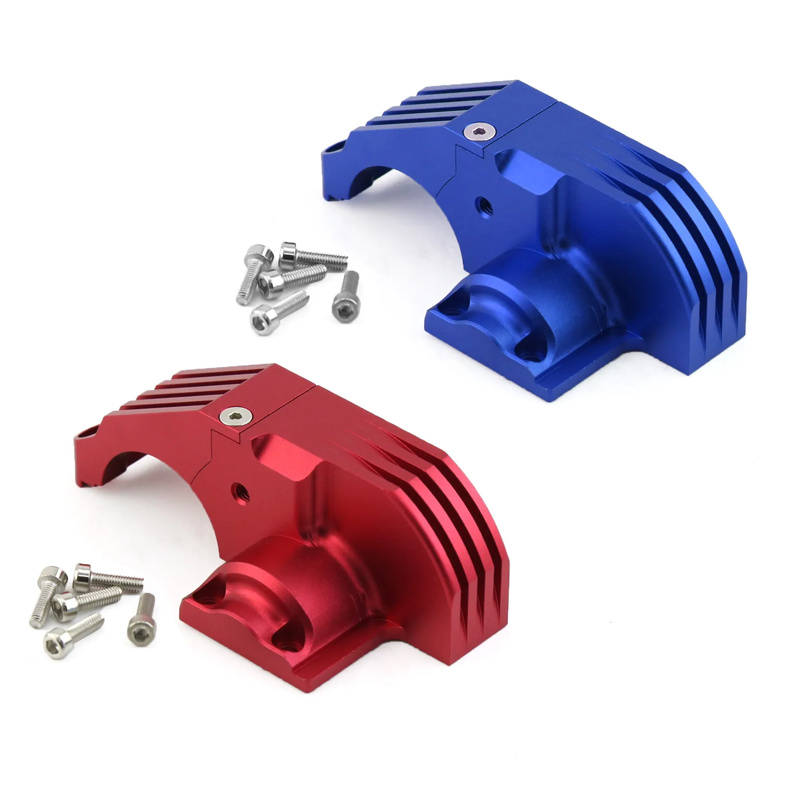 

Деталь для обновления алюминиевой крышки шестерни RC # 8987 для радиоуправляемого автомобиля Maxx 89086-4 89076-4 1/10, теплозащитный экран Aolly