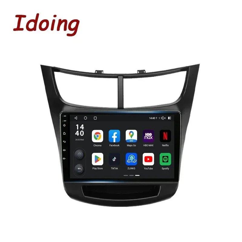 9 Inch Car Android Stereo Head Unit 2K For Chevrolet Sail 2015 To 2018 Radio Multimedia Player With Video Navigation GPSAuto