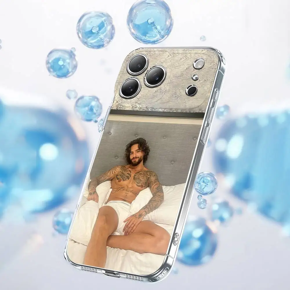 Singer M-Maluma Phone Case For iPhone 14,11,15,17,13,12,16,Plus,E,Air,Pro,Max,Mini Transparent Cover