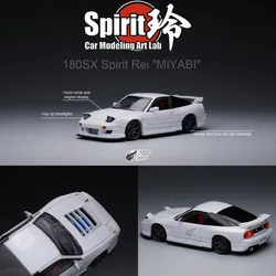 Microturbo MT 1:64 nissan 180SX Spirit MIYABI limited 1499pcs Collection die cast alloy car model decoration gift