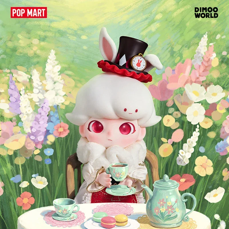 

POPMART DIMOO Fairy Tale Wonderland 1/8 Аниме-фигурка в закрытой упаковке, коллекционная фигурка, украшение, настольная кукла, модель
