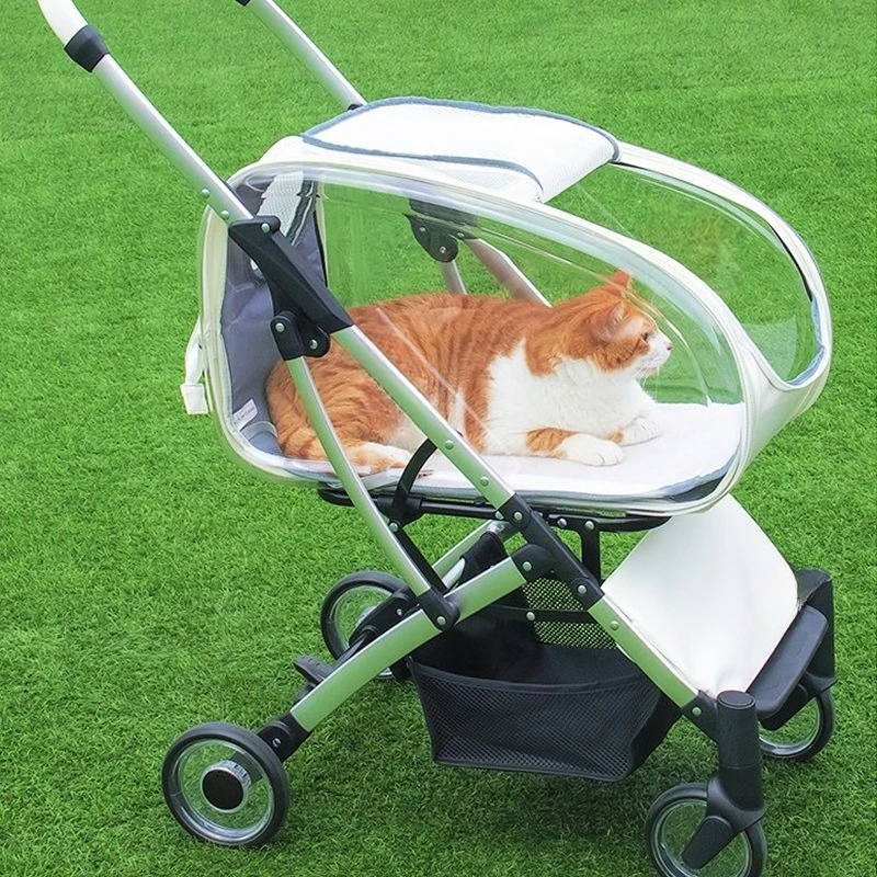 

Pet cart Go out walking cart Cat trolley Light foldable Small and medium sized scooter