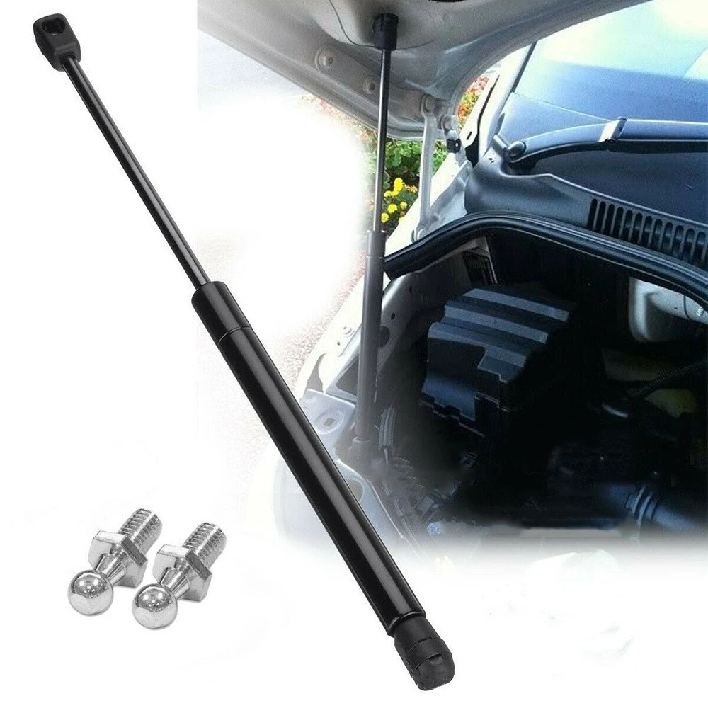 Car Front Gas Bonnet Hood Lift Support Strut with 2 Ball Pins Black for VW T5 Transporter&Caravelle 2003-2015