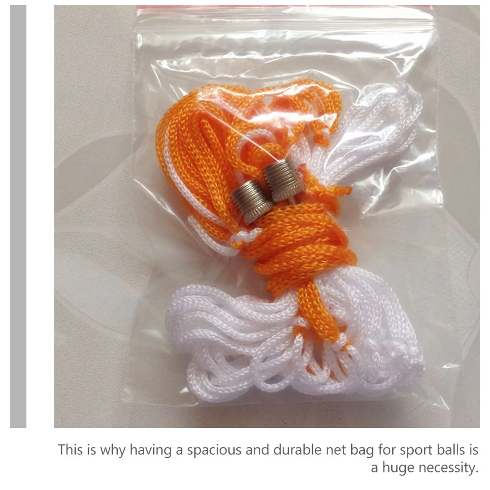 

20 set Basketball Mesh Bag Ball Net Pocket Durable Pp Nylon Material For Sports Ball Storage Outdoor Indoor Fitness Training