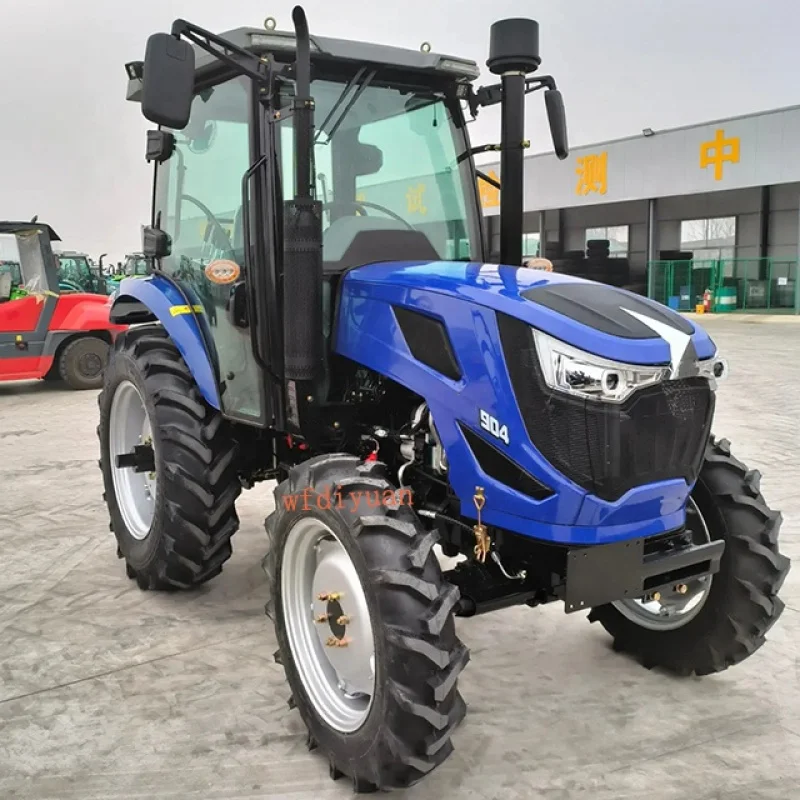 China-Made: Diyuan Gunstige Prijs 100pk 4wd Mini Tractoren Landbouwmachines Voor Kas En Tuin Werken