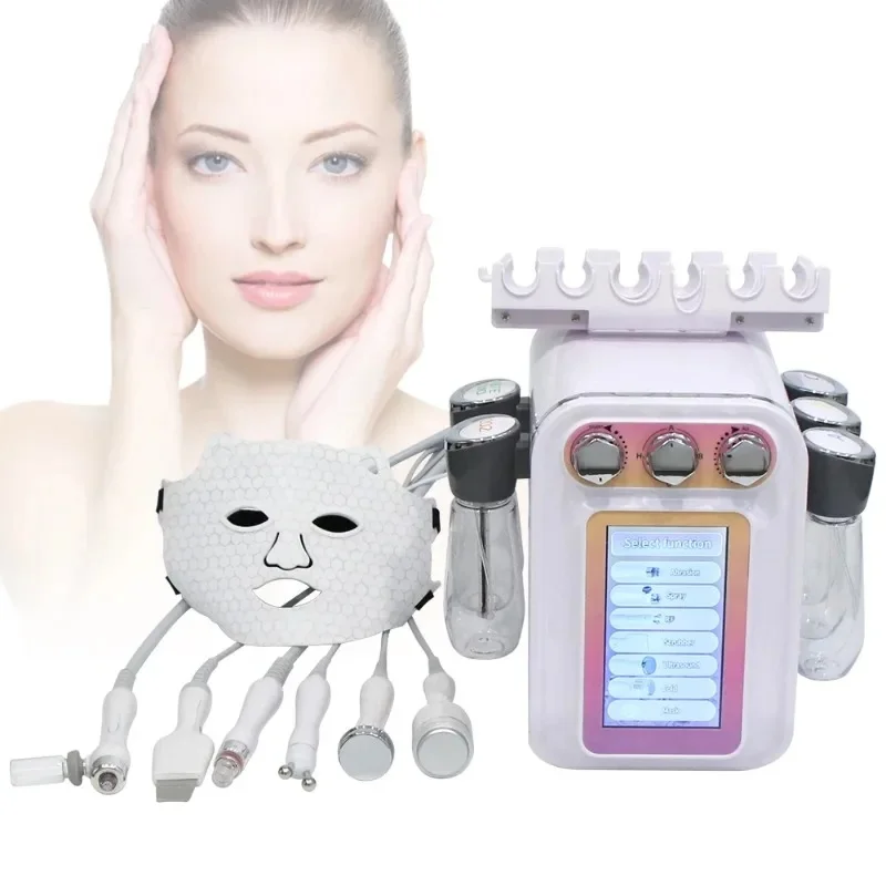 New 7 in 1 Hydro Dermabrasion Skin Care Beauty Machine Water Oxygen Jet Hydro Diamond Peeling Microdermabrasion Device