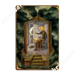 Remedios Varo Celestials Pablum Papilla Estelar Metal Sign Design Wall Decor Bar Cave Club Tin Sign Posters