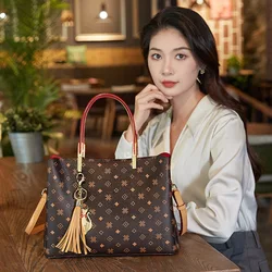 New Luxury Women Shoulder Bags Designer Brand Large Capacity Fashion Croosbody Bags High Quality Pu Leather Purses and Handbags