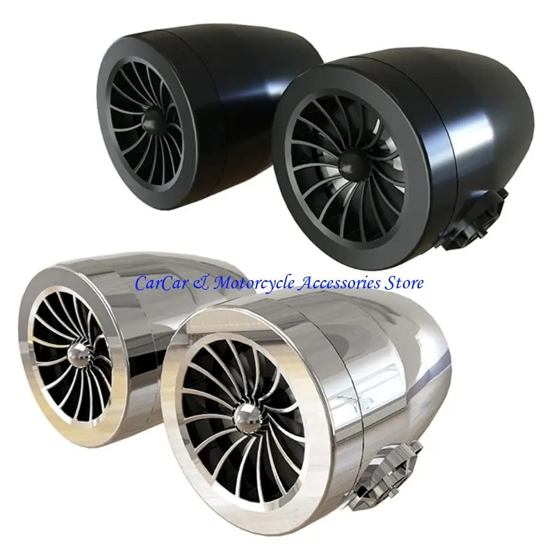 

Motorcycle Sound Upgraded Integrated Phone Charging Water Resistant ABS Housing For Long Rides Enhanced Acoustics G5AD