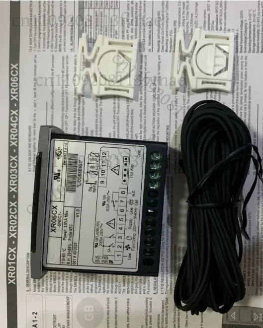 

Электронный терморегулятор Dixell XR06CX New Elf для холодильных камер и холодильников