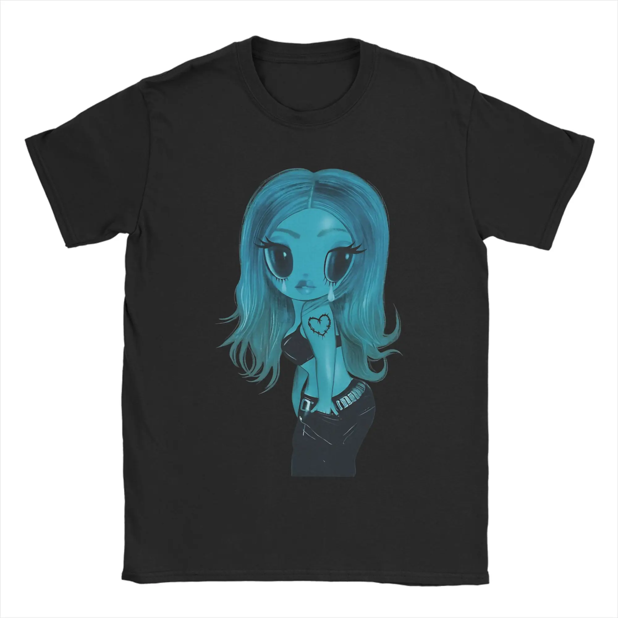 Novelty Karol G I Don't Regret Feeling So Much  T-Shirt for Men Pure Cotton T Shirt  Short Sleeve Tee Shirt Plus Size Clothing