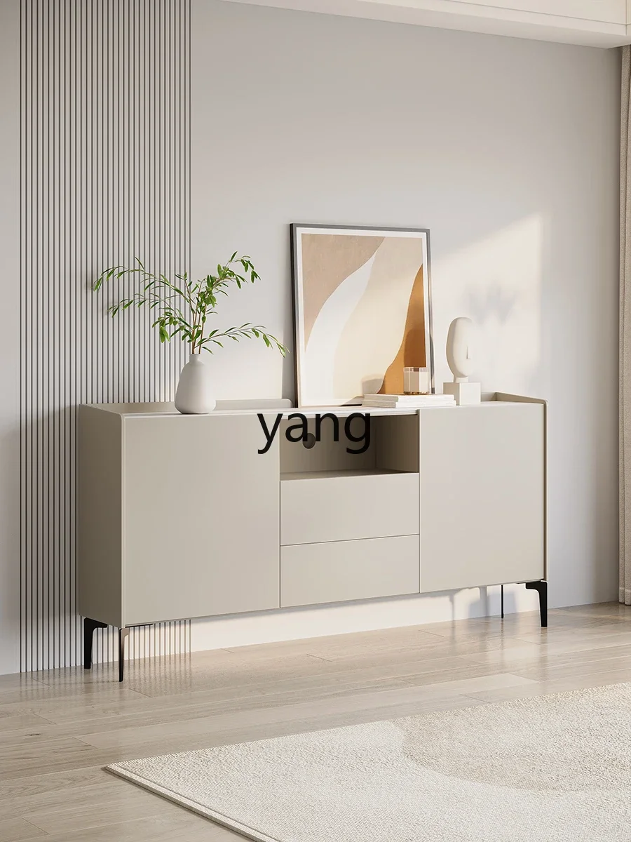 LMM Stone Plate Ultra-Thin Small Apartment Living Room Modern Minimalist Complete Italian Minimalist TV Stand