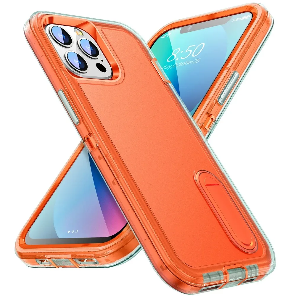3-in-1 Hybrid Militär Anti-Schock Robuste Handyhülle für iPhone 18 17 Air 16 15 14 13 12 11 Pro Max PC Hartschalen-Handycover – Detail 13