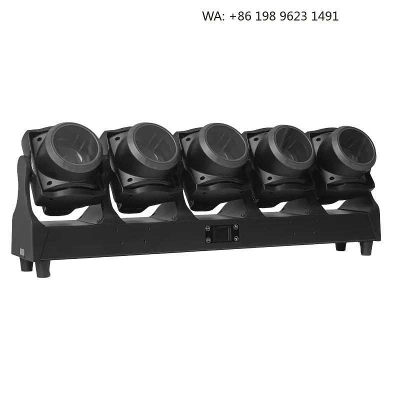 5x120W RGBL Pixel Moving Head Wash Light Smooth Dimming Stage Lamp for Music Show Club Disco Celebration