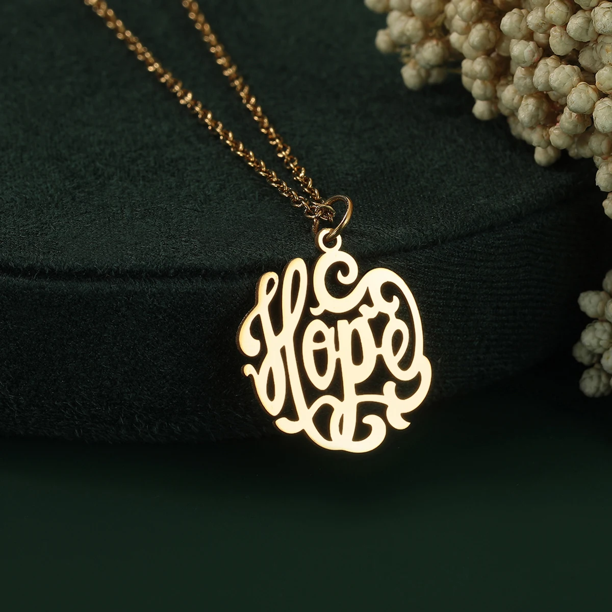 Creative Sliky Art Line Arabic Rune Necklaces for Women Men Clavicle Choker Stainless Steel Pendant Chains Fashion Jewelry Gifts