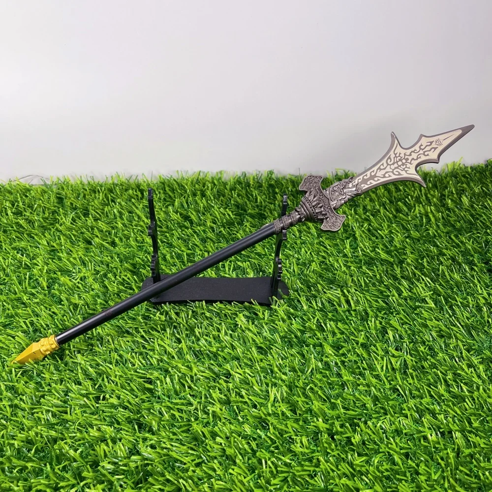13.8inch Black Myth Wukong Katana Spear Anime Cosplay Prop Real Japanese Katana Large Sun Wukong Chinese Sword Samurai Sabre Toy