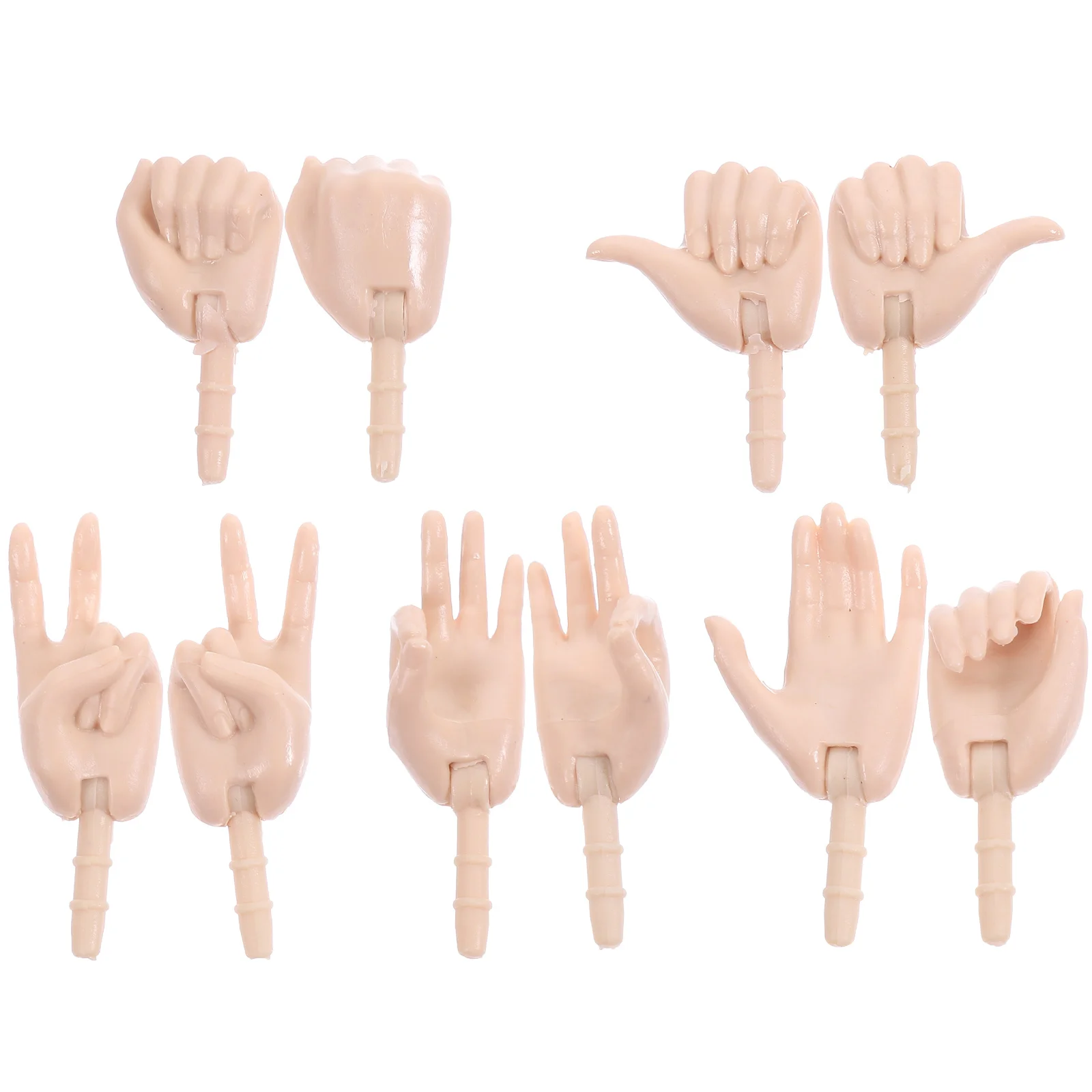 10 Pcs 22 Joints Hand Set Accessories Making Materials Toy Parts Kids Toys Handmade Dedicated