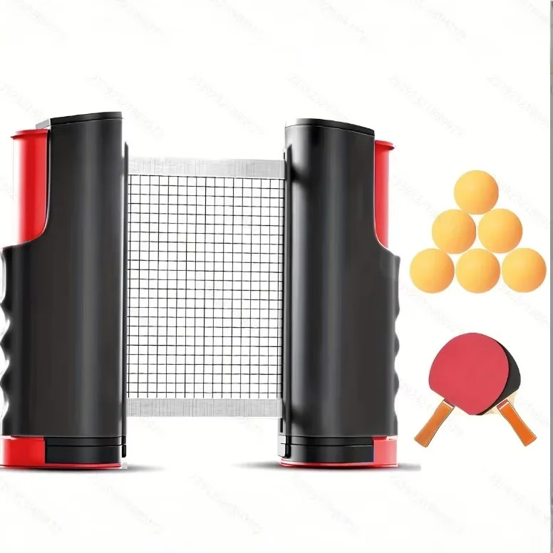 Outdoor Hot Table Tennis Net Anywhere Retractable Rack Sports Replacement Ping Pong Post Net Exercise Accessories Equipments