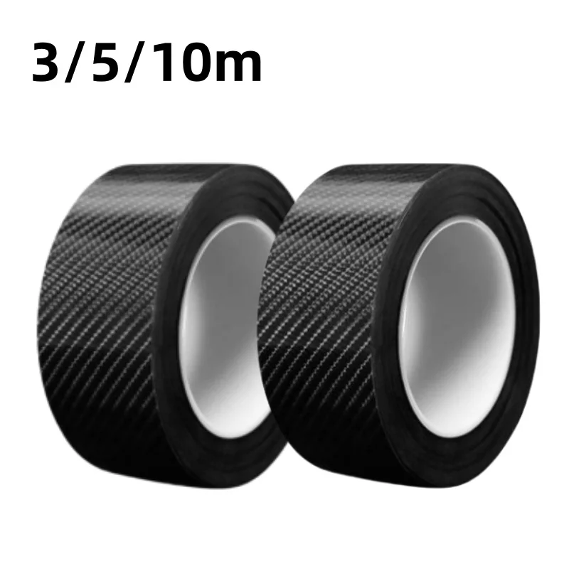 Bike Frame Protection Sticker Tapes Car MTB Road Bicycle Frame Protector Clear Wear Surface 3D Carbon Film Tool 3cm 10cm