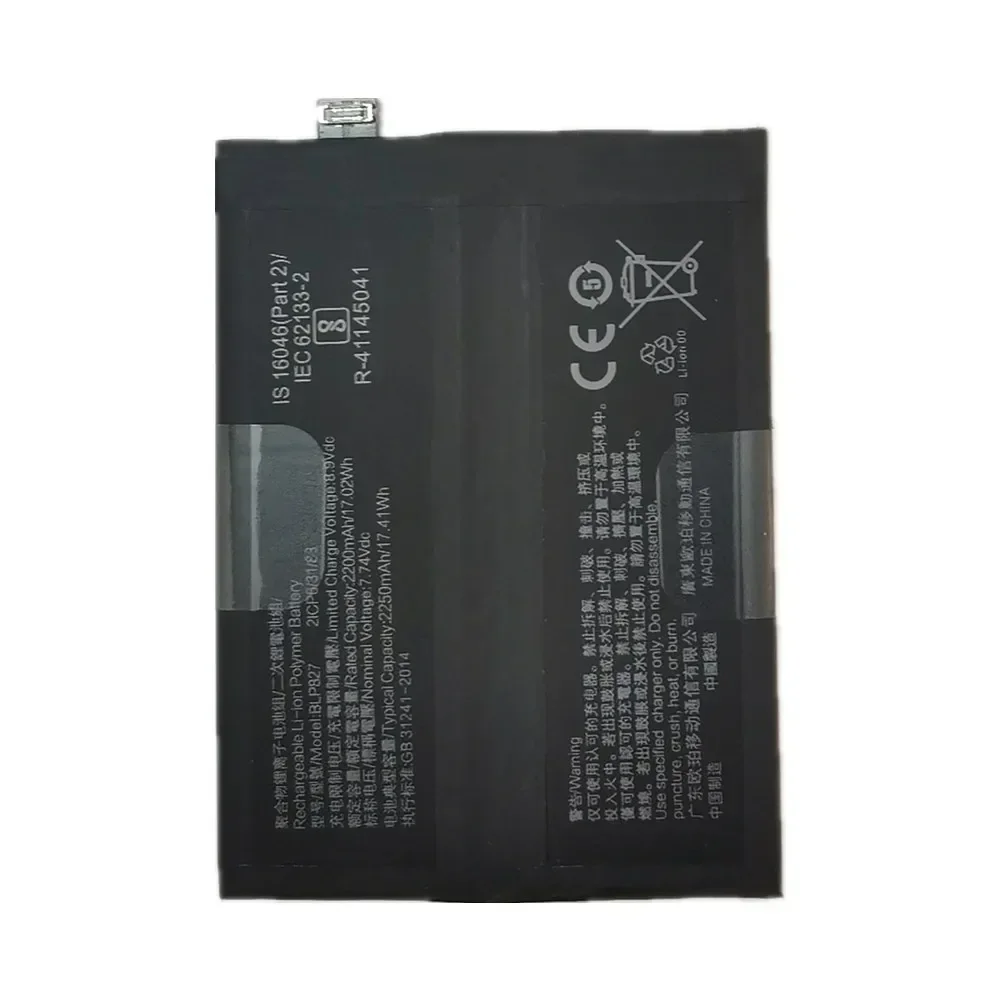 2024 Years New 100% Original Phone Battery For Oneplus 9 Pro One Plus 9Pro Battery BLP827 4500mAh Bateria Batteries In Stock