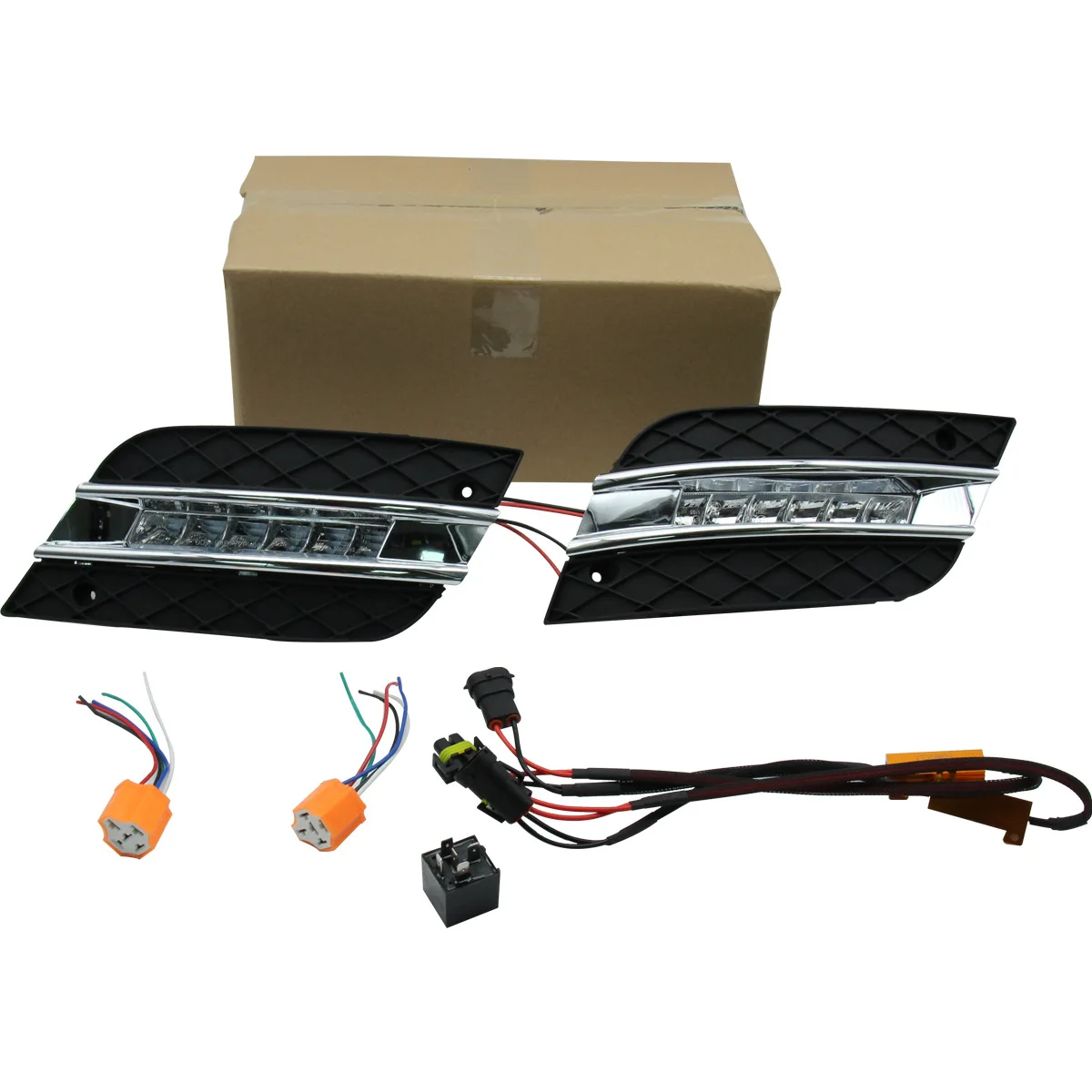 For 10-11 Mercedes Benz ML class W164 dedicated daytime running lights ML350 dedicated daytime running lights