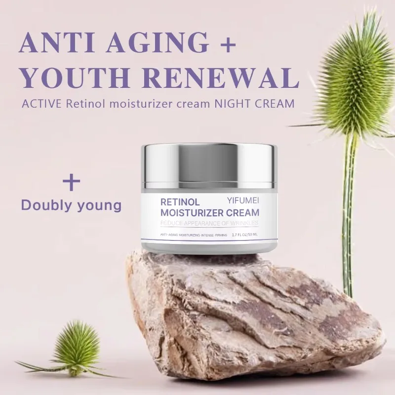 

Oem Plant Lightening Skin Melanin Retinol Freckle Fine Line Wrinkles Face Moisturizer Anti Wrinkle Facial Moisturizer Cream